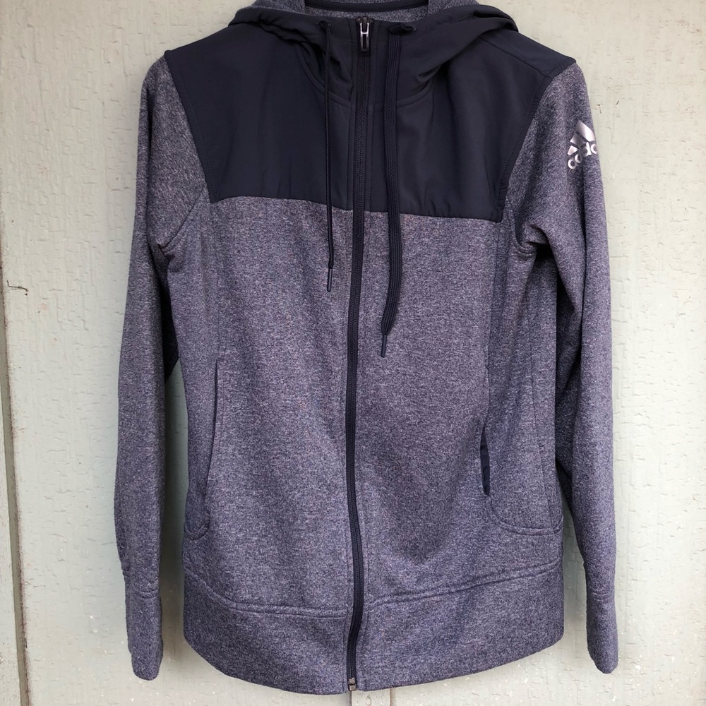 Adidas zip up hoodie